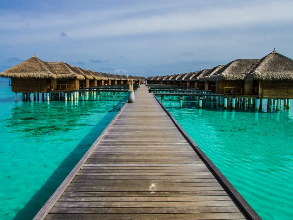 Bungalows sur l'océan