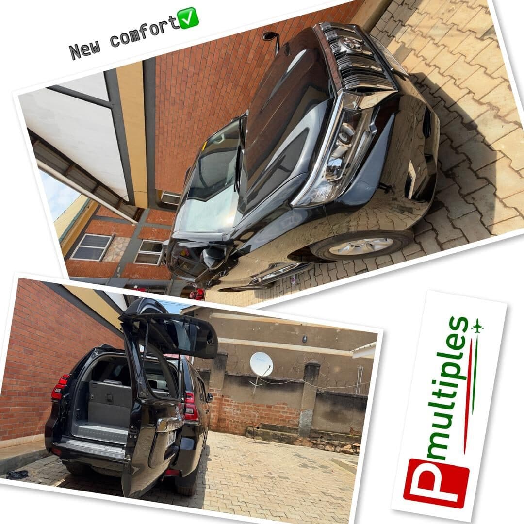 Notre Toyota Land Cruiser Prado à Kampala : confort et sécurité pour vos transferts.